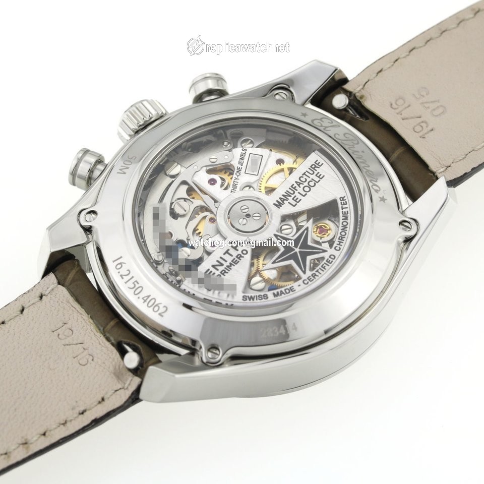 Zenith El Primero Chronomaster Lady Automatic Steel 16.2150.406281.C754 4