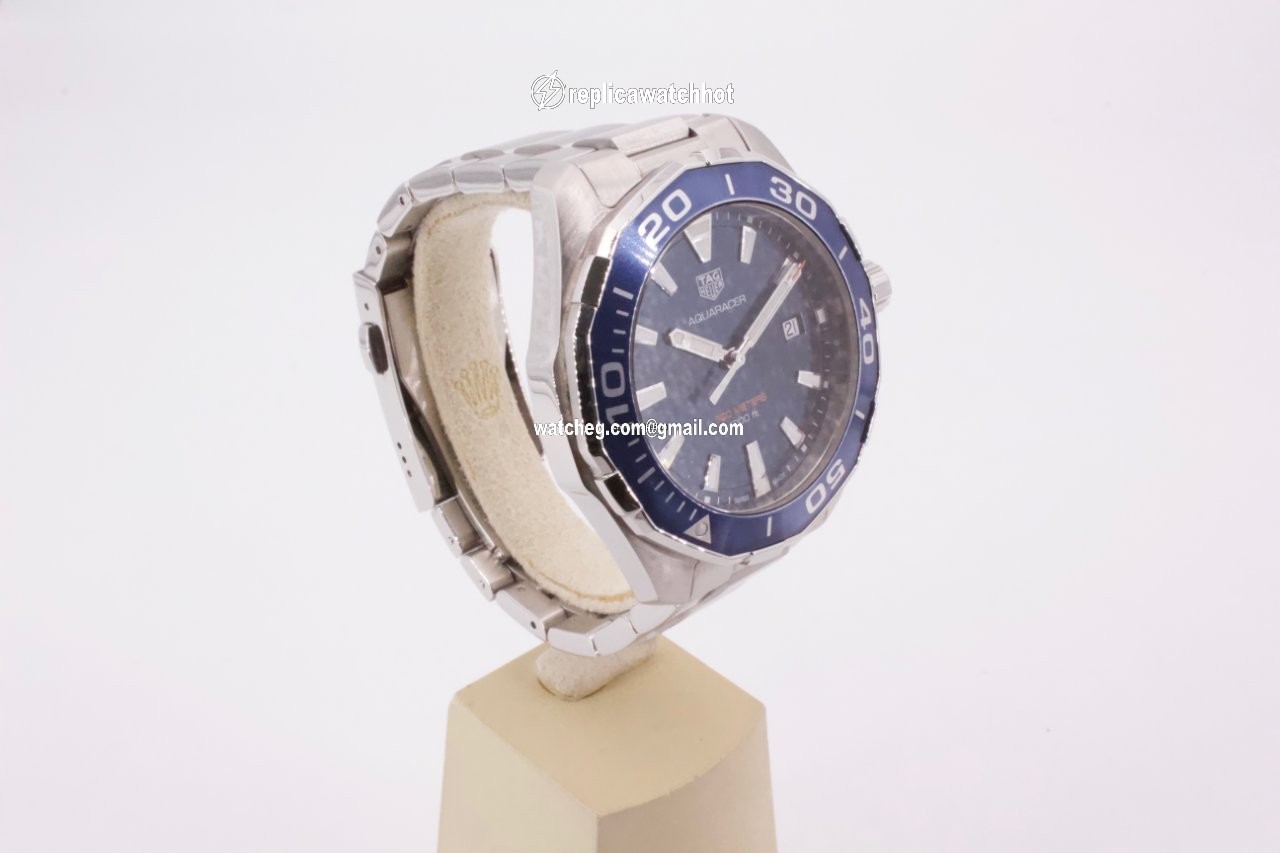 TAG Heuer Aquaracer Mens watch Unisex Quartz Steel WAY101C.BA0746 4