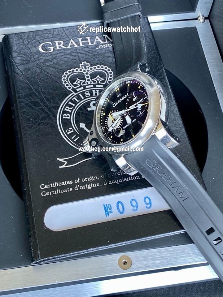 Graham Chronofighter R.A.C. Mens watch Unisex Automatic Steel 2TRAS.B01A 4