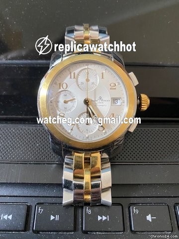 Baume & Mercier Capeland Mens watch Unisex Automatic Gold Steel MV045217 4