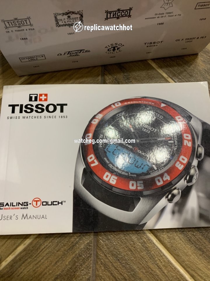 Tissot Sailing-Touch Mens watch Unisex Quartz Steel T056.420.27.041.00 4