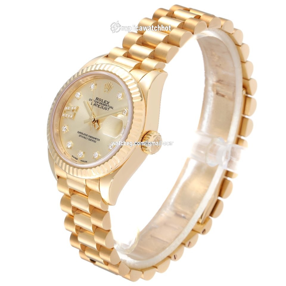 Rolex Lady-Datejust Womens watch Yellow gold Automatic 279178 4