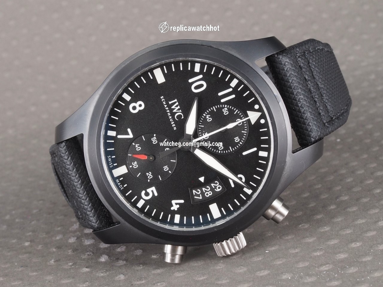 IWC Pilot Chronograph Top Gun Mens watch Unisex Automatic Ceramic IW388007 4