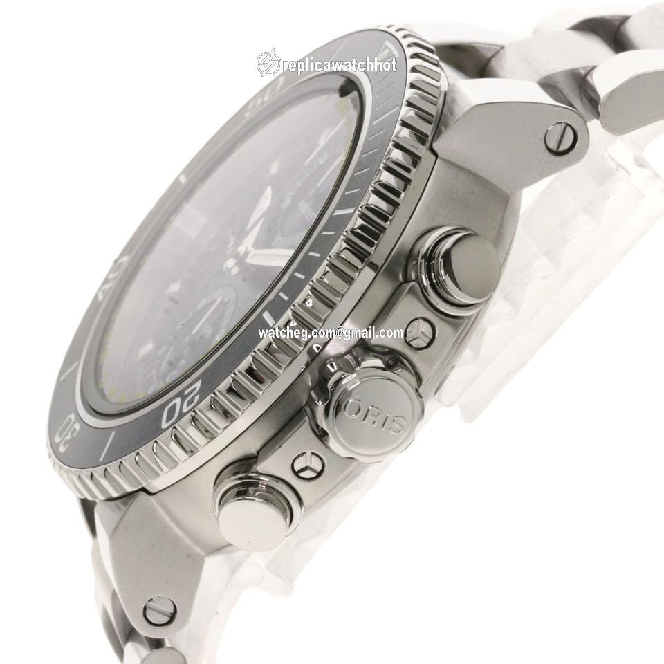 Oris Aquis Depth Gauge Mens watch Unisex Automatic Steel 01.774.7708.4154 4