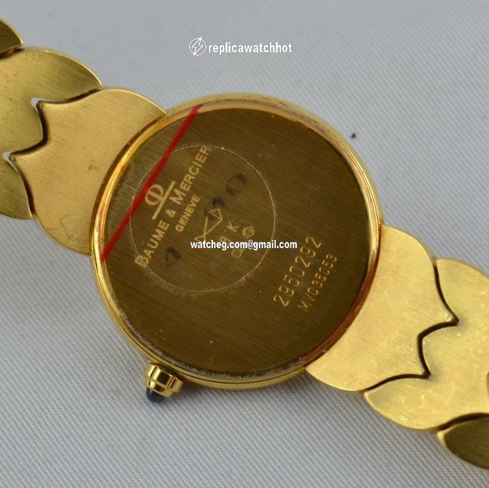 Baume & Mercier Womens watch Quartz Yellow gold MV035053 4