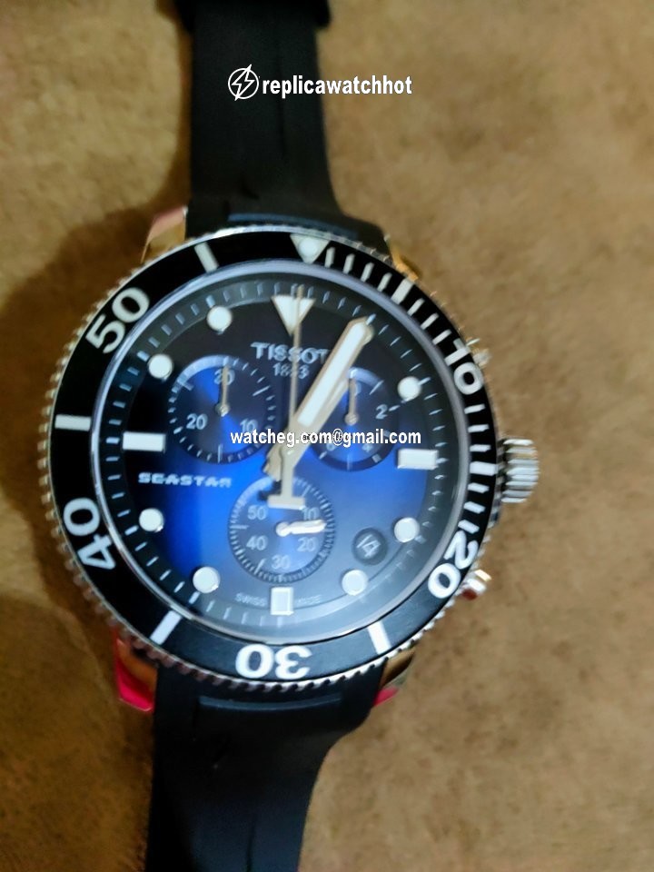 Tissot Seastar 1000 Mens watch Unisex Quartz Steel T120.417.17.041.00 4