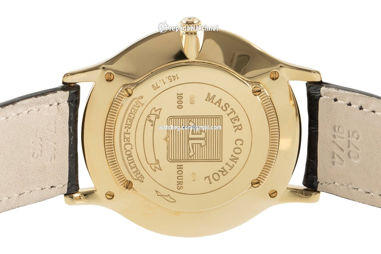 Jaeger-LeCoultre Master Ultra Thin Mens watch Unisex Manual winding Yellow gold 145.1.79 4