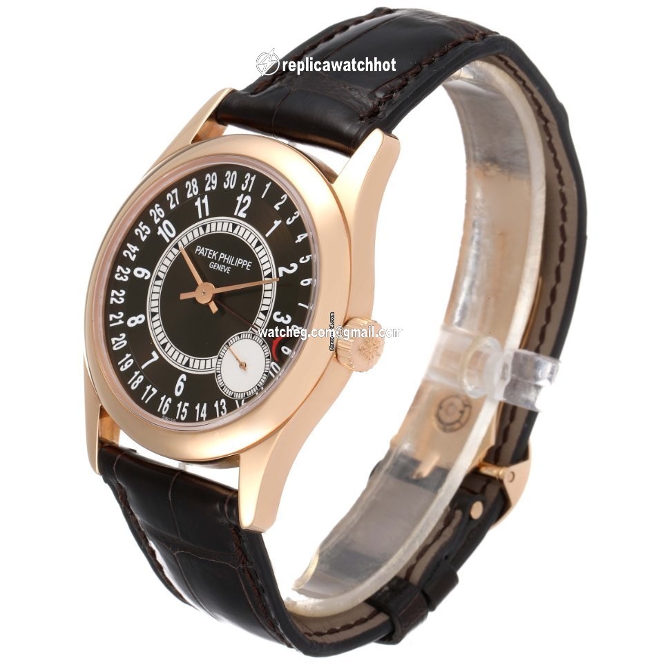 Patek Philippe Calatrava Mens watch Unisex Automatic Rose gold 6000R 4