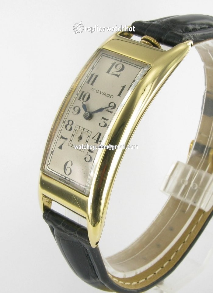 Movado Manual winding Yellow gold 4009 4