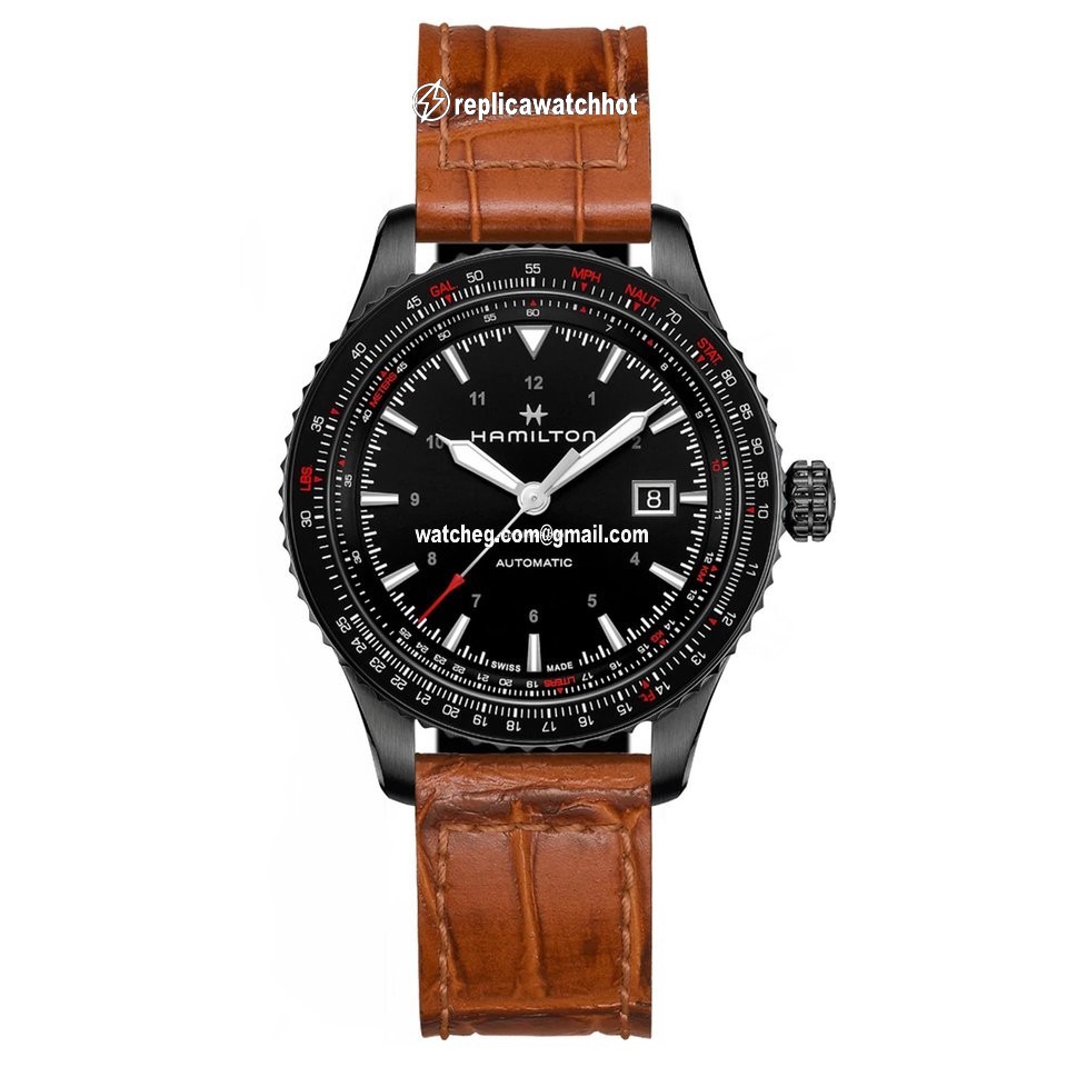 Hamilton Khaki Aviation Mens watch Unisex Automatic Steel H76625530 4