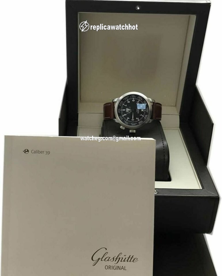 Glashtte Original Senator Mens watch Unisex Automatic Steel 39-47-07-07-04 4