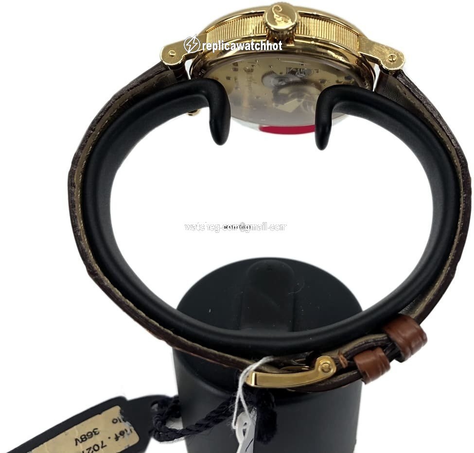 Breguet Tradition Mens watch Unisex Manual winding Yellow gold 7027BA 11 9V6 4