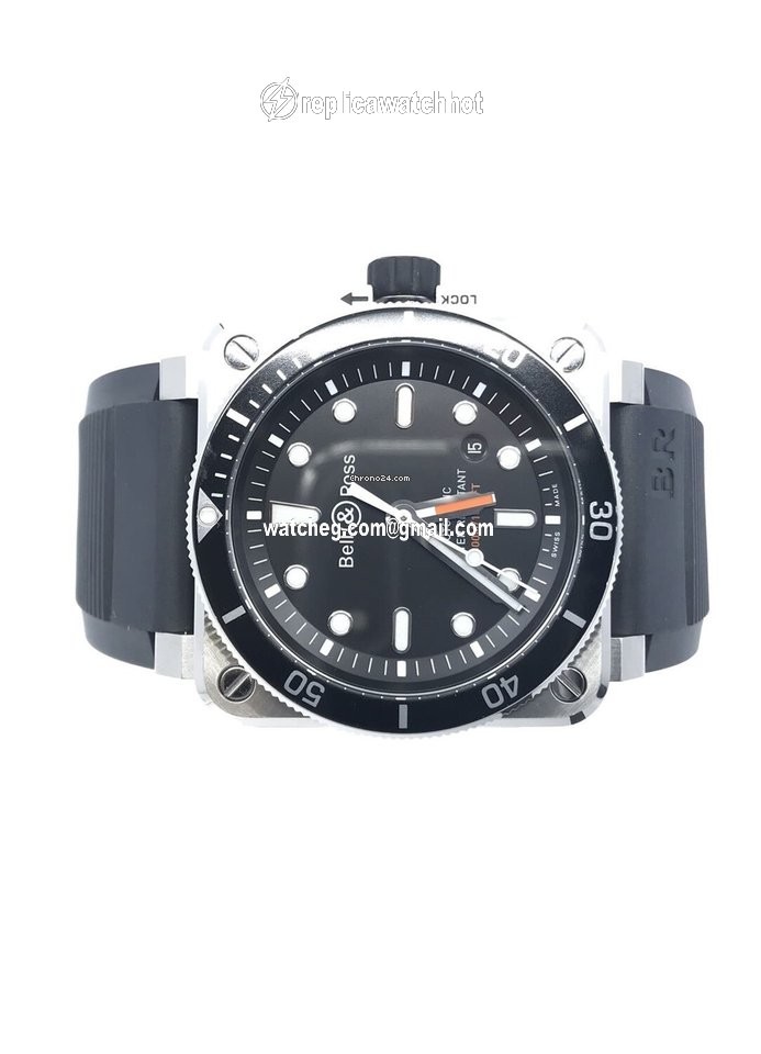 Bell & Ross BR 03-92 Steel Mens watch Unisex Automatic BR0392-D-BL-ST-SRB 4
