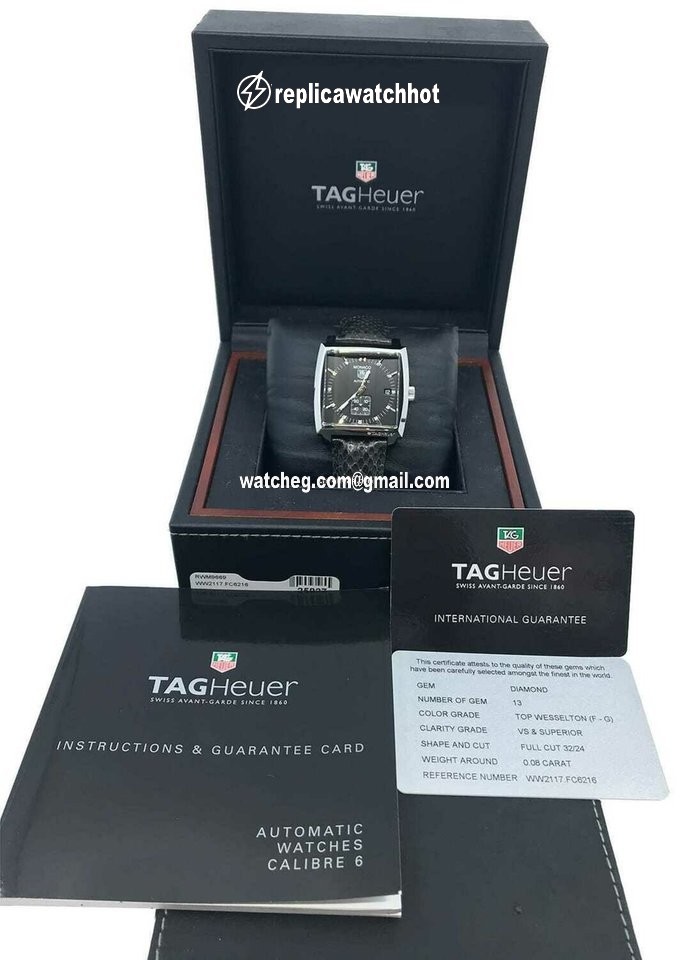 TAG Heuer Monaco Mens watch Unisex Automatic Steel WW2117.FC6216 4