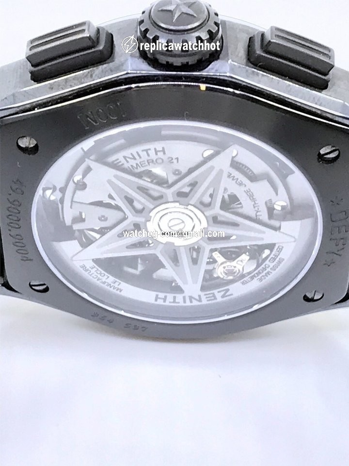 Zenith Defy El Primero Mens watch Unisex Automatic Ceramic 21 49.9000.9004 78.R582 4