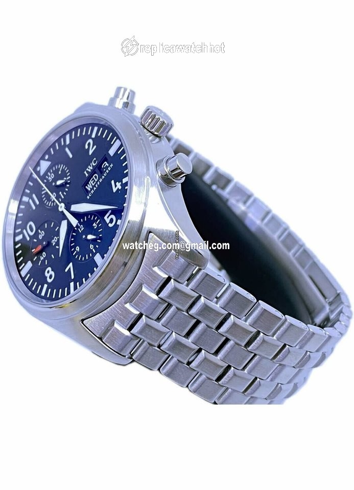 IWC Pilot Chronograph Mens watch Unisex Automatic Steel IW3717.04 4