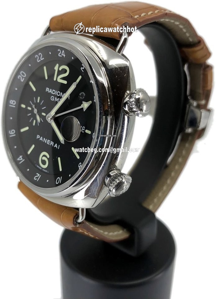 Panerai Radiomir GMT Mens watch Unisex Automatic Steel GMT PAM00184 4