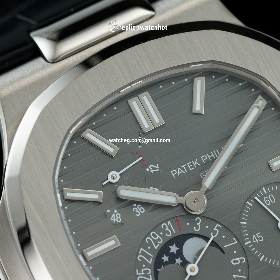 Patek Philippe Nautilus Mens watch Unisex Automatic White gold 5712G-001 4