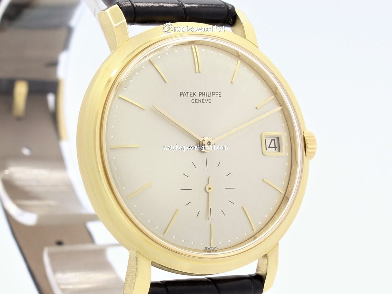 Patek Philippe Calatrava Mens watch Unisex Automatic Yellow gold 3445J 4