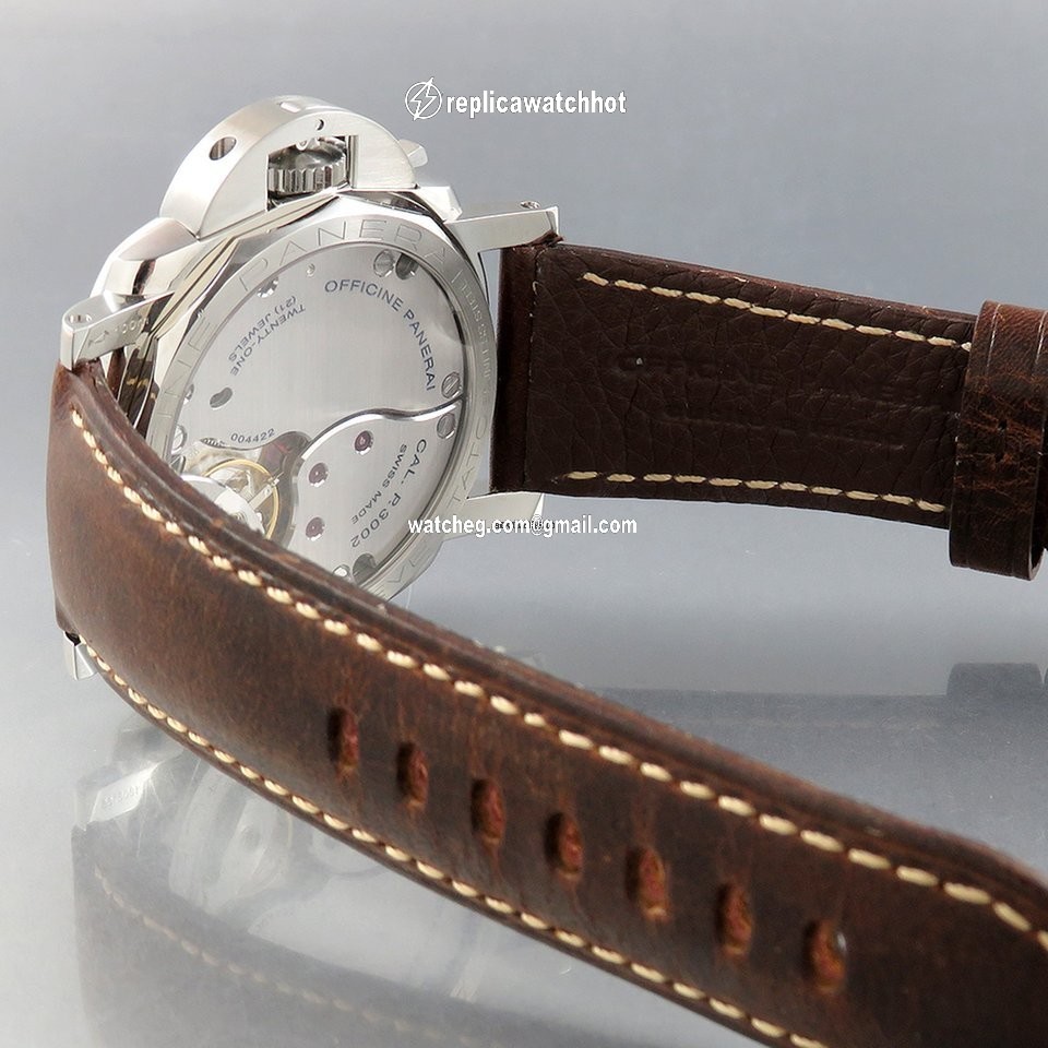 Panerai Luminor 1950 3 Days Power Reserve Mens watch Unisex Manual winding Steel PAM 00423orPAM 423 4
