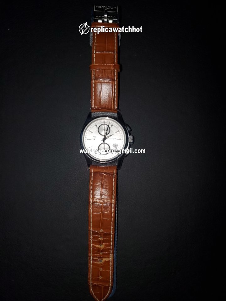 Hamilton Jazzmaster Auto Chrono Mens watch Unisex Automatic Steel H326160 4