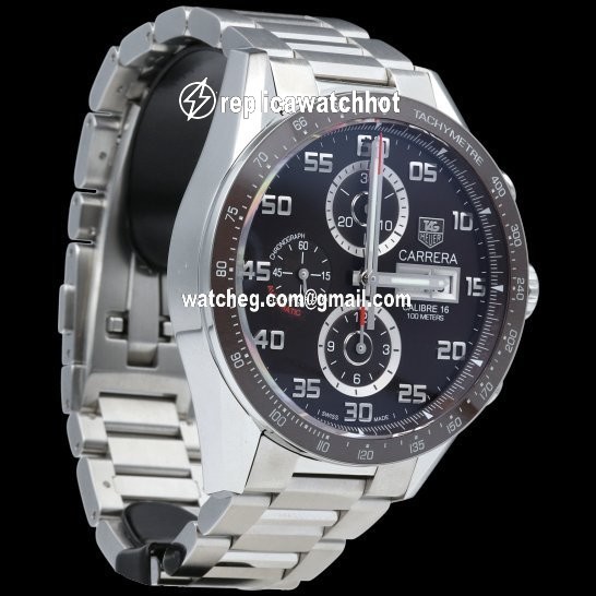 TAG Heuer Carrera Calibre 16 Mens watch Unisex Automatic Steel CV2A1S.BA0799 4