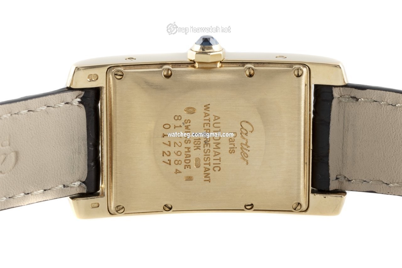 Cartier Tank Americaine Mens watch Unisex Automatic Yellow gold 8172984 4