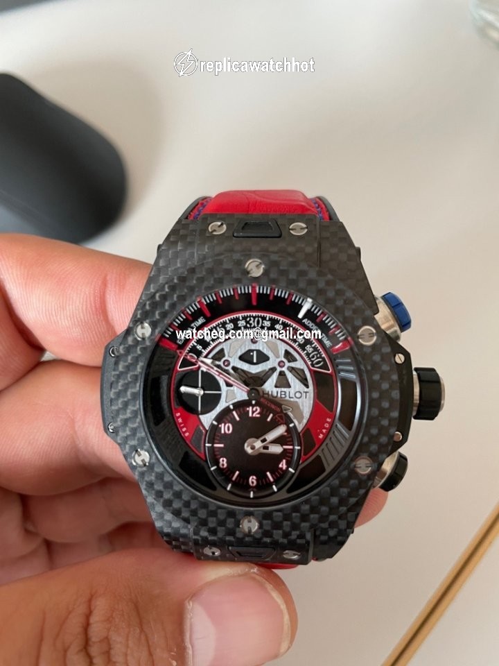 Hublot Big Bang Unico Mens watch Unisex Automatic Carbon 413.QX.1123.GR.BYM15 4