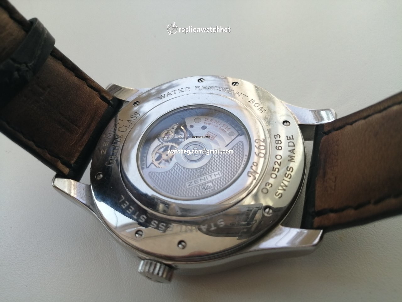 Zenith Elite Dual Time Mens watch Unisex Automatic Steel 03.0520.683 4