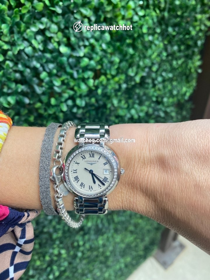Longines PrimaLuna Womens watch Quartz Steel L8.112.0.71.6 4