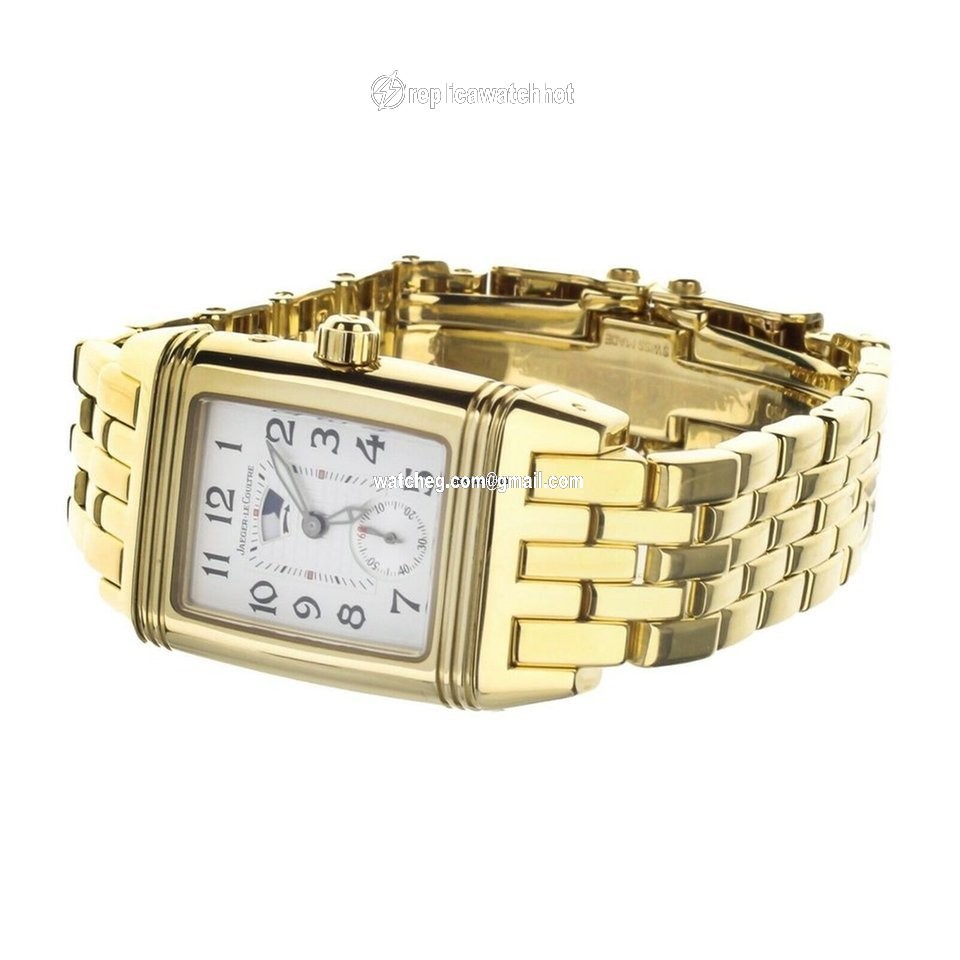 Jaeger-LeCoultre Reverso Duetto Womens watch Manual winding Yellow gold 296.1.74 4