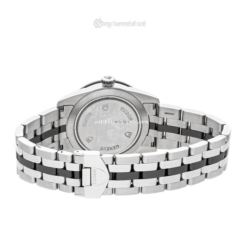 Tudor Glamour Date Womens watch Automatic Steel 55010N SLV DI BRC 4
