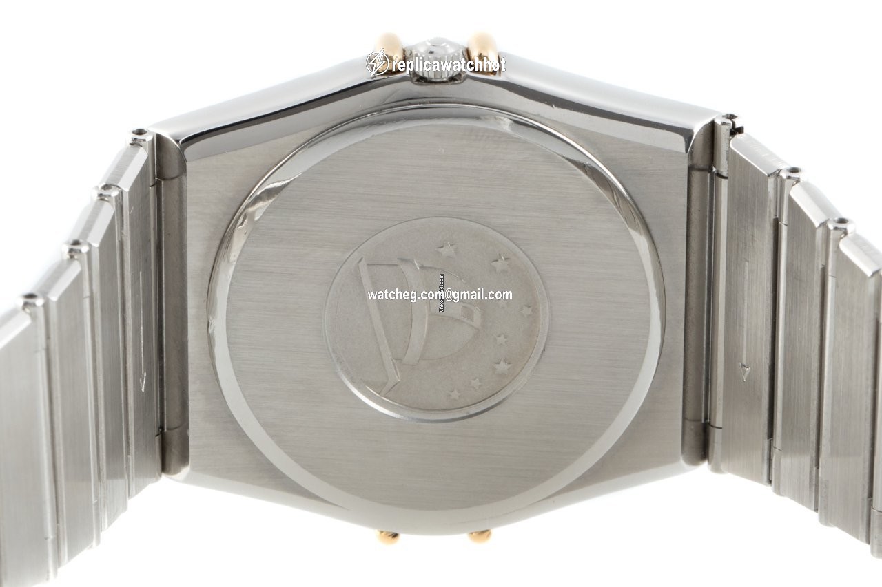 Omega Constellation Day-Date Mens watch Unisex Quartz Gold Steel 396.1070 4