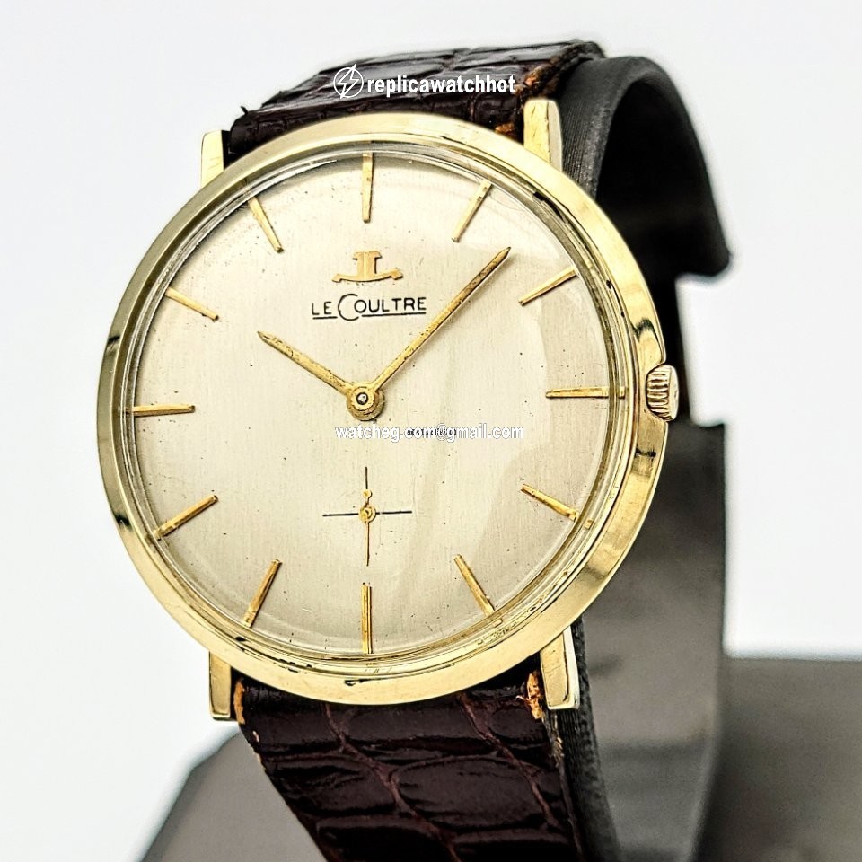 Jaeger-LeCoultre Mens watch Unisex Manual winding Yellow gold LeCoultre 818 4