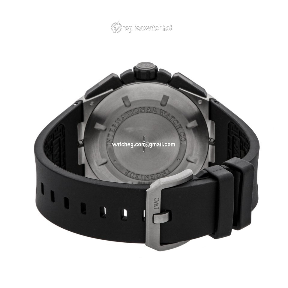IWC Ingenieur Double Chronograph Titanium Mens watch Unisex Automatic Titanium IW3765-01 4