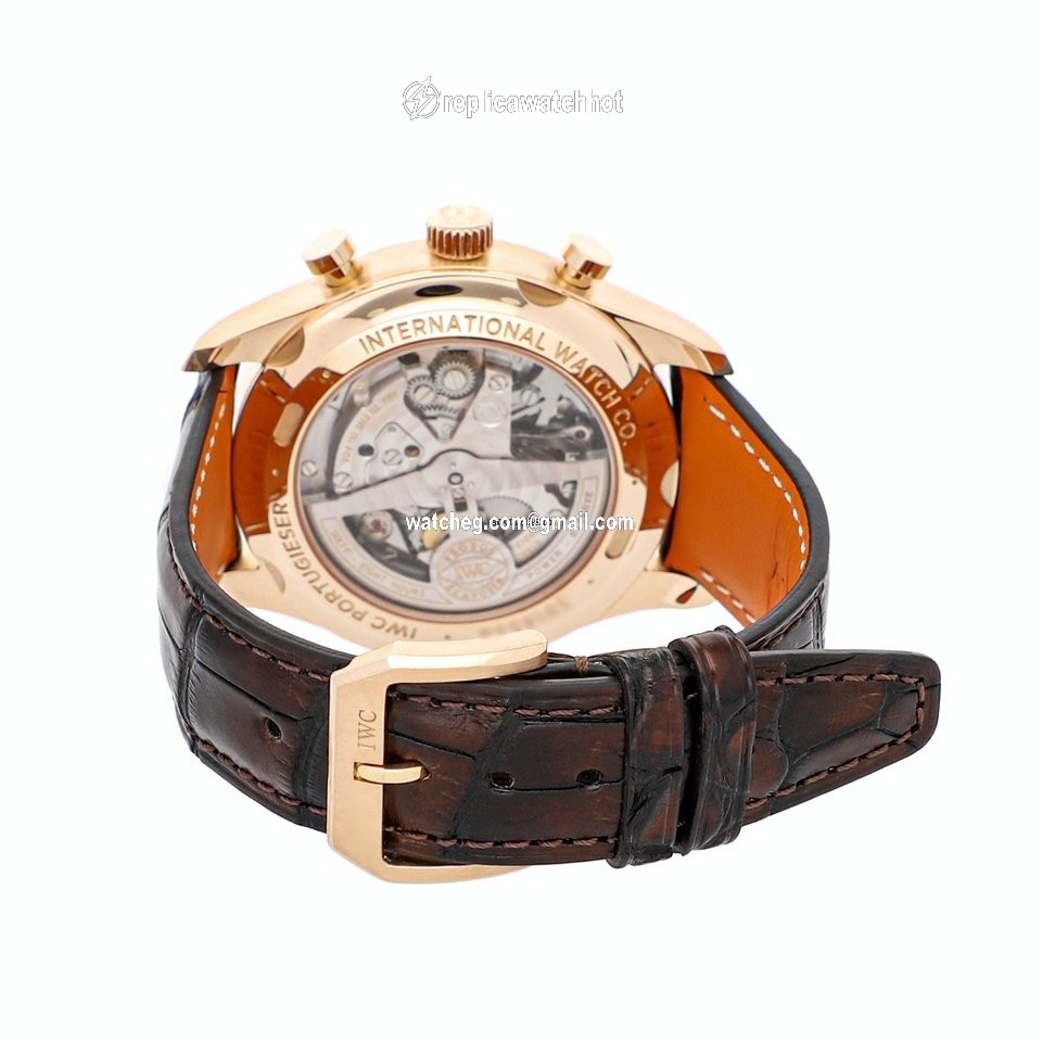 IWC Portuguese Chronograph Mens watch Unisex Automatic Rose gold IW3904-02 4