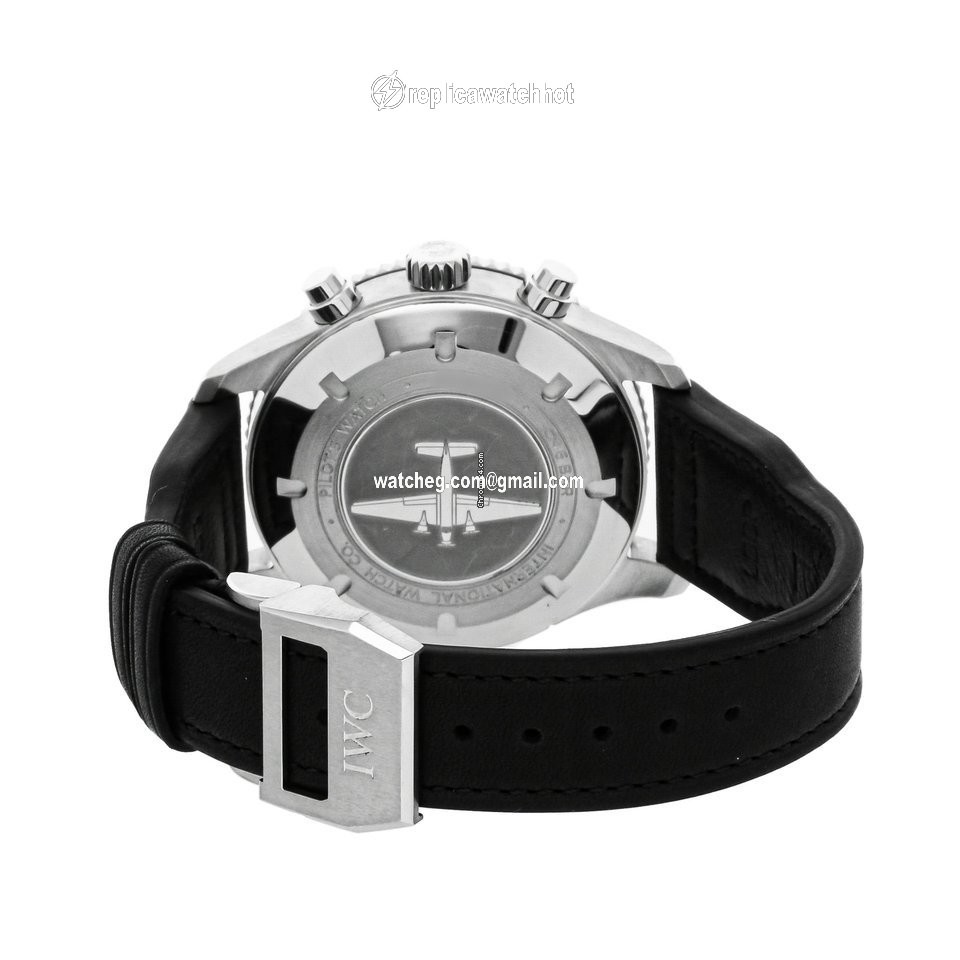 IWC Pilot Chronograph Mens watch Unisex Automatic Steel IW3950-01 4