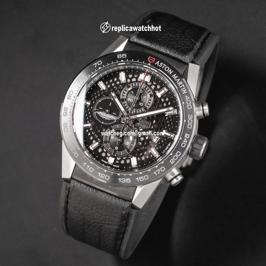 TAG Heuer Carrera Calibre HEUER 01 Mens watch Unisex Automatic Steel CAR2A1AB.FT6163 4