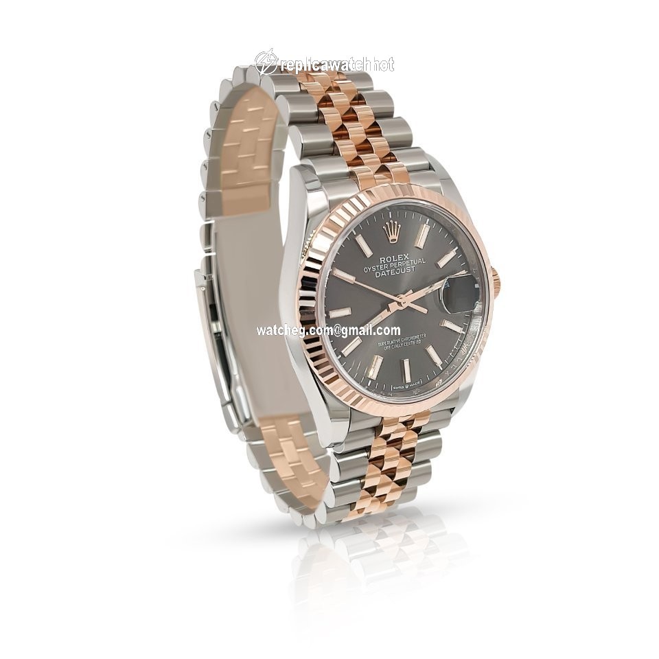 Rolex Datejust 36 Mens watch Unisex Gold Steel Automatic 126231-0013 4