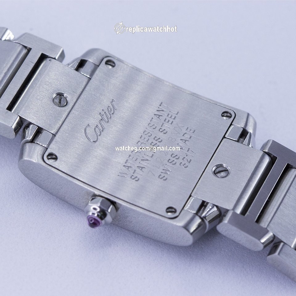 Cartier Tank Francaise Womens watch Quartz Steel W51028Q3 4