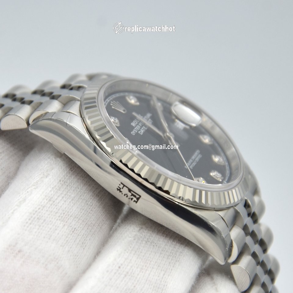 Rolex Datejust 36 Womens watch White gold Automatic 126234-0027 4
