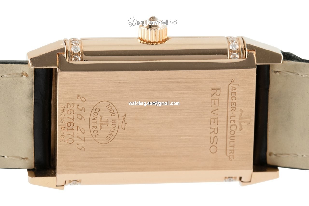 Jaeger-LeCoultre Reverso Duetto Classique Womens watch Manual winding Red gold 256.2.75 4