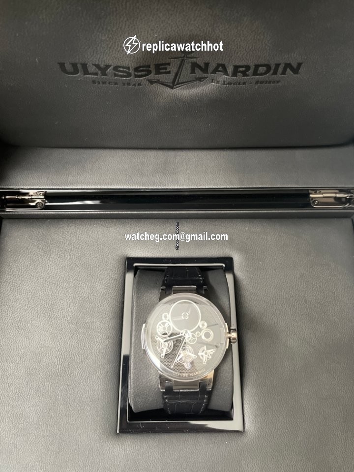 Ulysse Nardin Executive Mens watch Unisex Manual winding White gold 1760-176 4