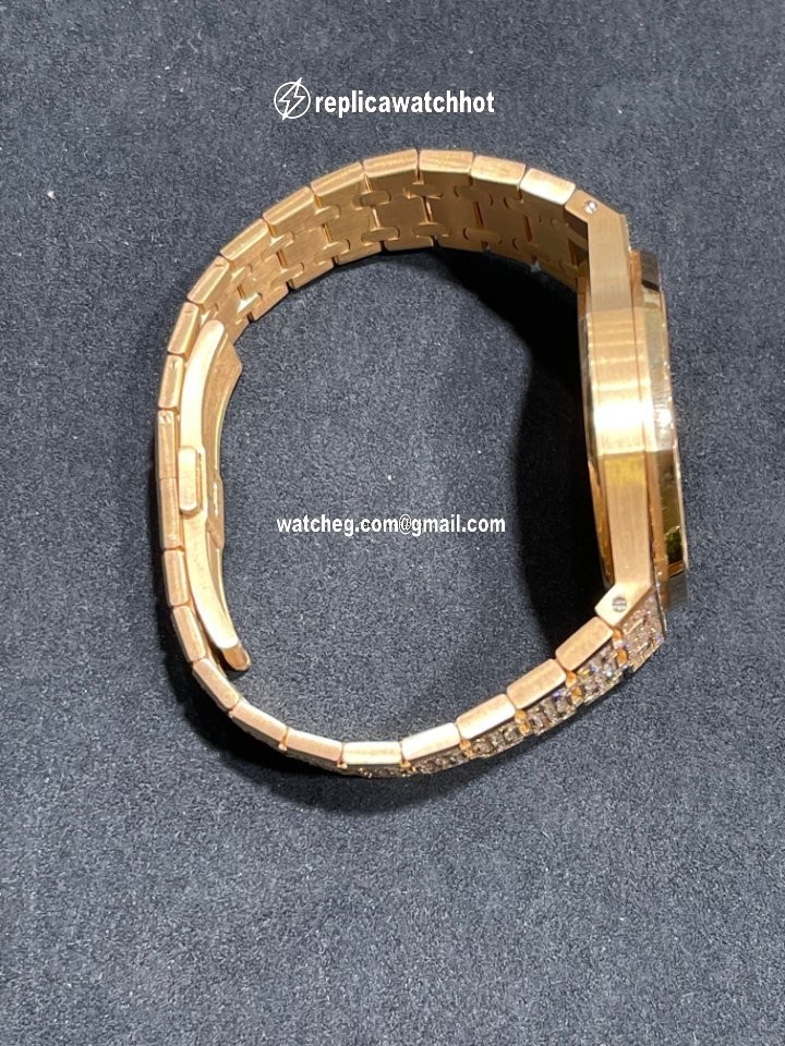 Audemars Piguet Royal Oak Mens watch Unisex Automatic Rose gold 15413OR.YY.1220OR.01 4