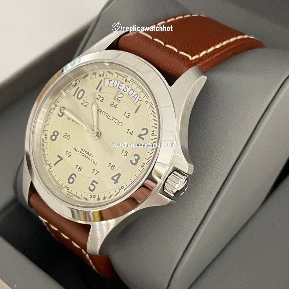 Hamilton Khaki Field King Mens watch Unisex Automatic Steel H64455523 4