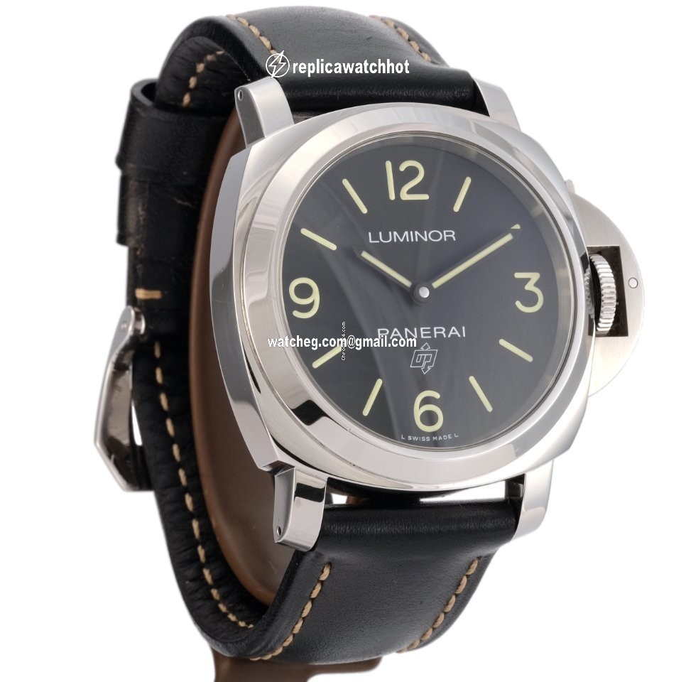Panerai Luminor Base Logo Mens watch Unisex Manual winding Steel PAM 00773 4