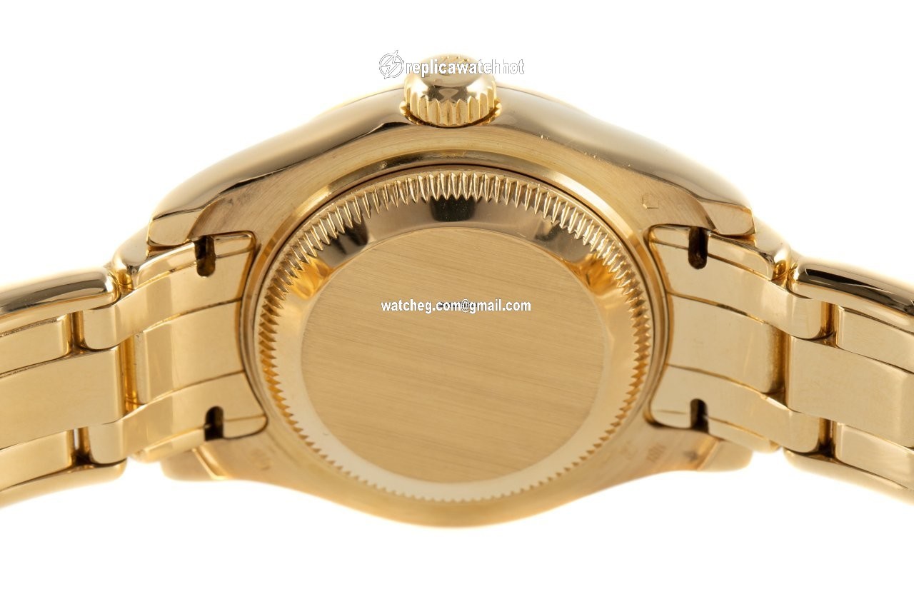 Rolex Lady-Datejust Pearlmaster Womens watch Yellow gold Automatic 69318 4