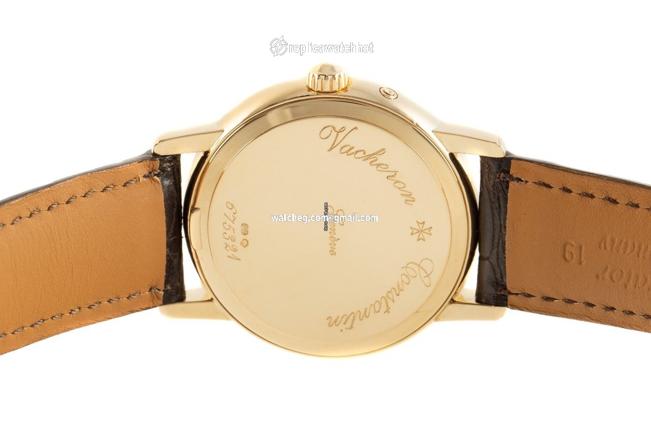 Vacheron Constantin Patrimony Mens watch Unisex Automatic Yellow gold 47200 4