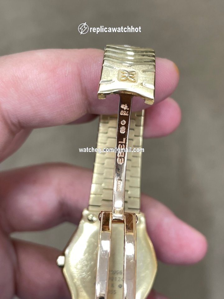 Ebel Wave Womens watch Quartz Yellow gold 866901 4