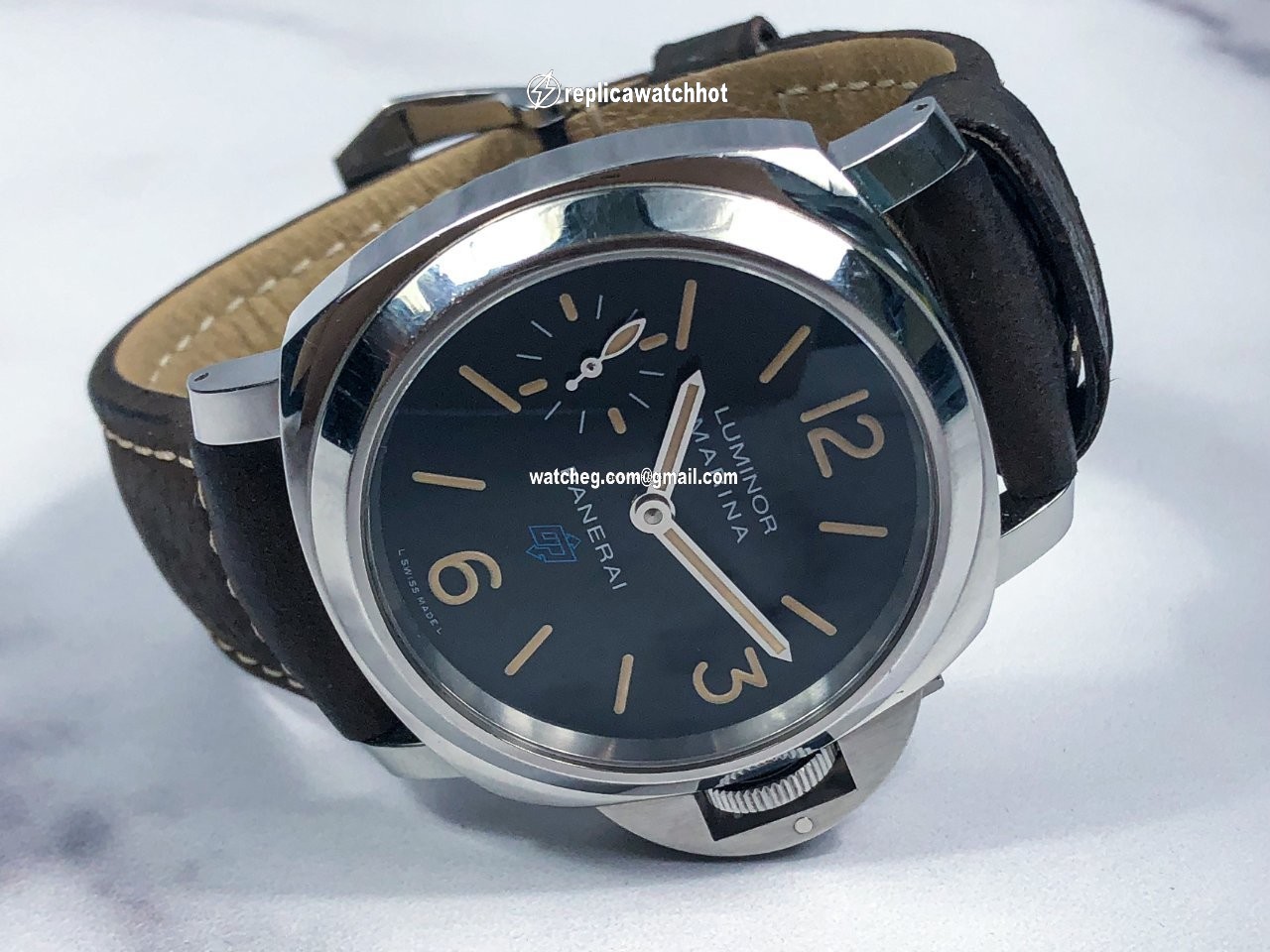 Panerai Luminor Marina Mens watch Unisex Manual winding Steel PAM 00631 4